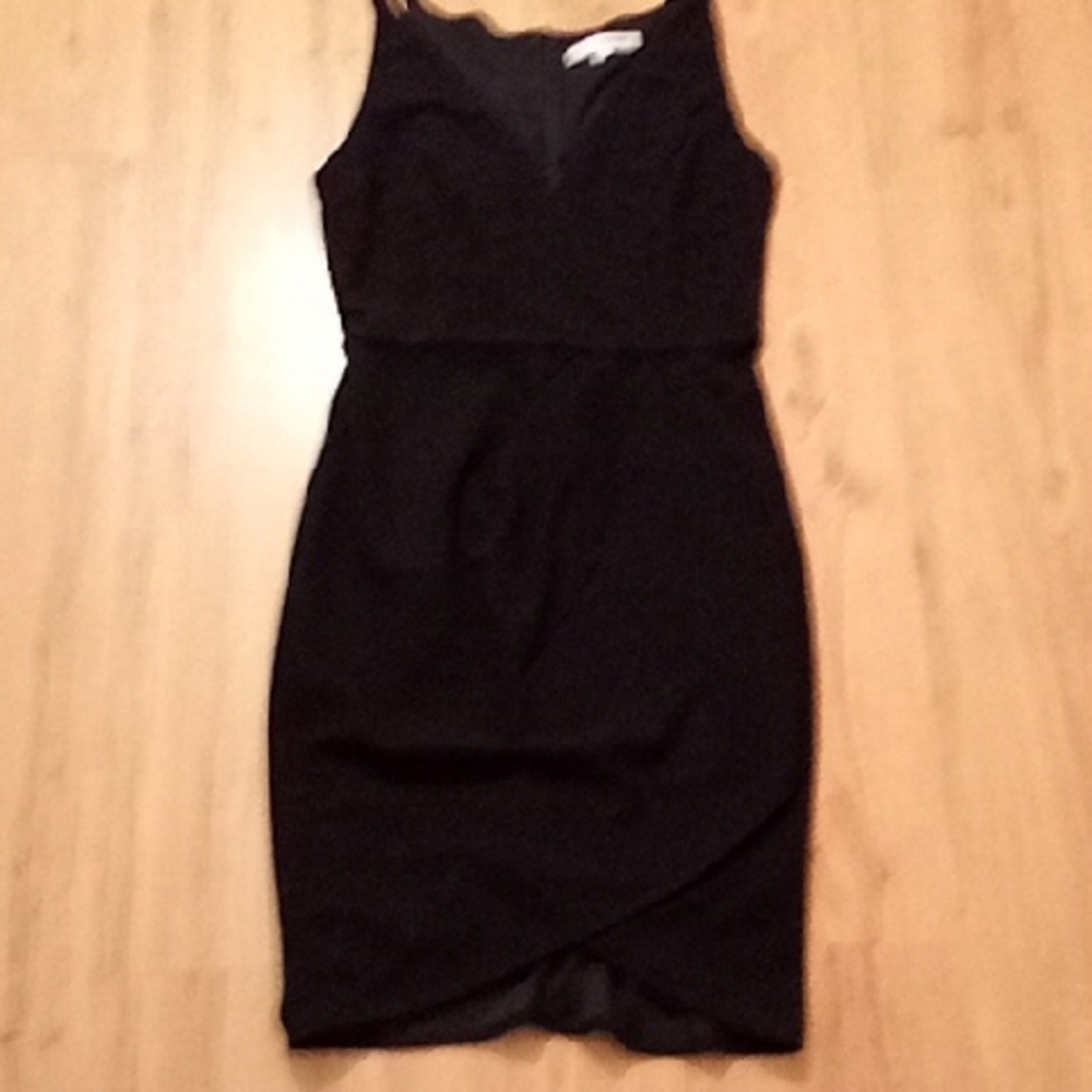 Elegant Black Mini Dress